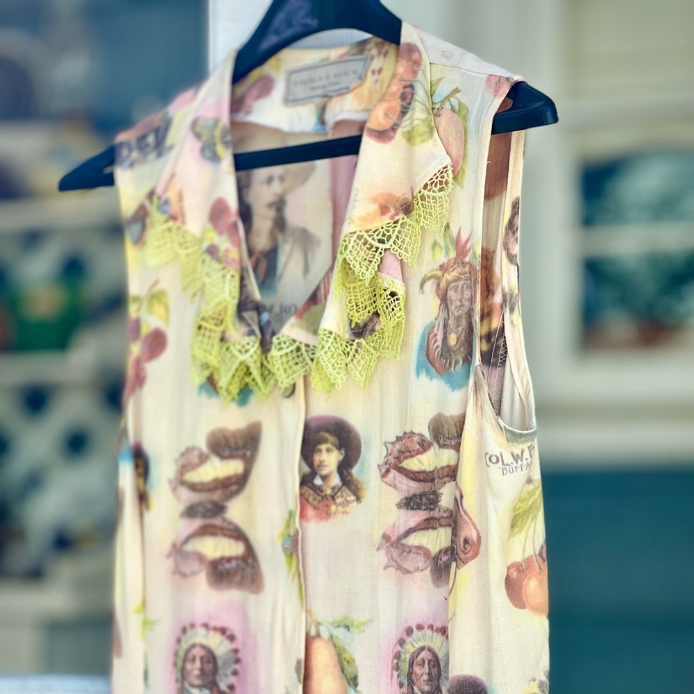NWOT Vintage 90s Double D Ranch Western dress RARE